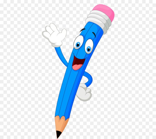 Карандаш на прозрачном фоне