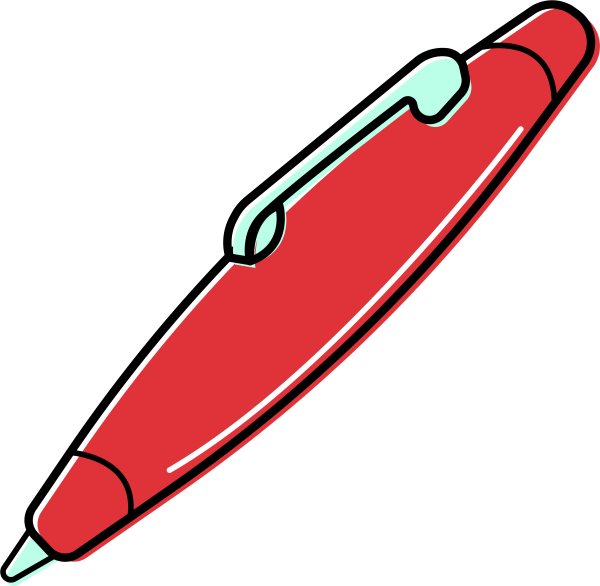 Ручка мультяшная