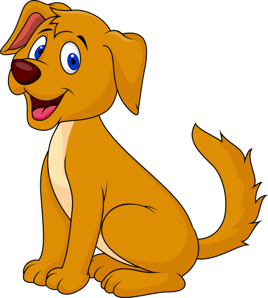 Собачка мультяшная