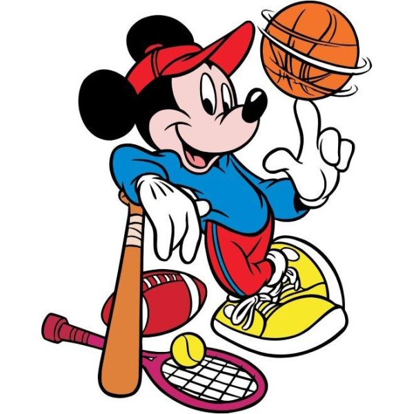 Микки Маус спортсмен
