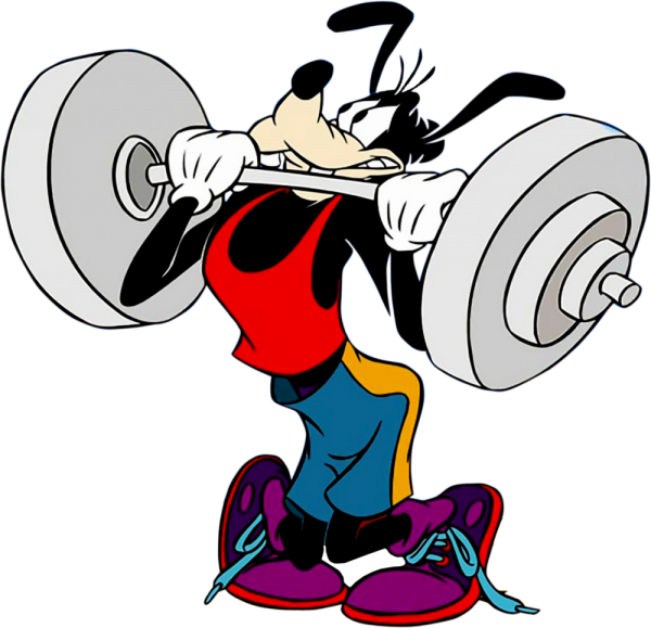 Спортсмены из мультиков