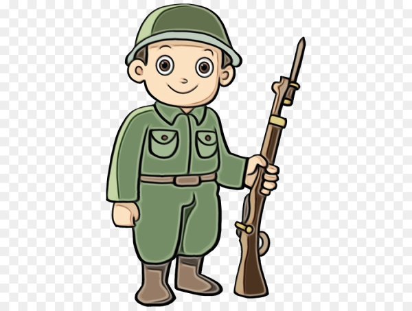 Нарисовать солдата