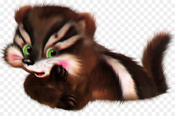 Зверюшки на прозрачном фоне