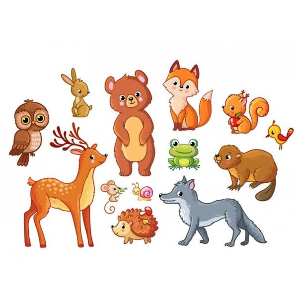 Дети лесных животных