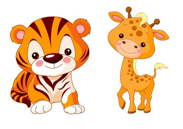 Мультяшные животные