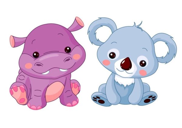 Мультяшные животные