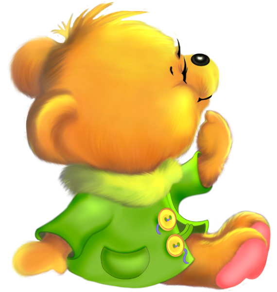 Зверята на прозрачном фоне