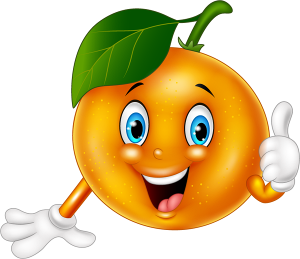 Маска апельсина для детей