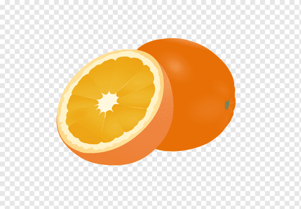 Апельсины мультяшные