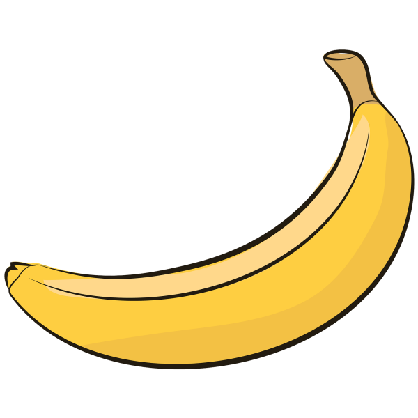 Банан рисунок