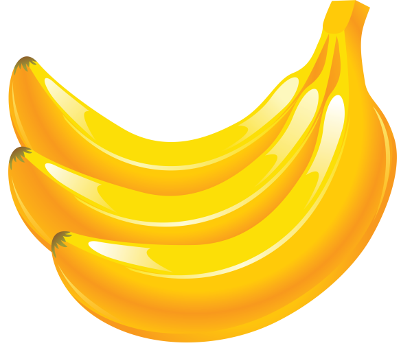 Бананы мультяшные