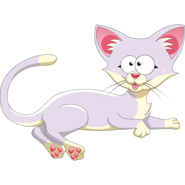 Котенок мультяшный