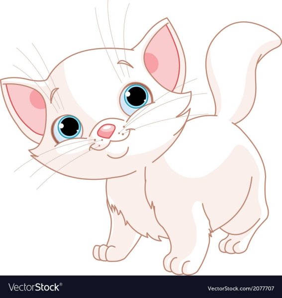 Котенок для детей мультяшные