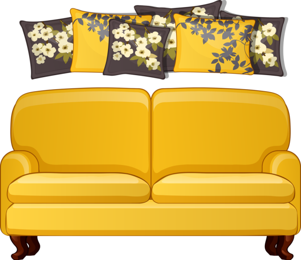 Мультяшная мягкая мебель