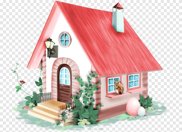 Домик без фона