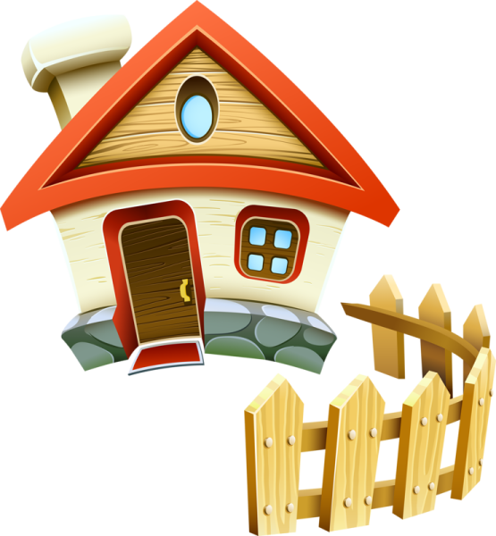 Мультяшные домики