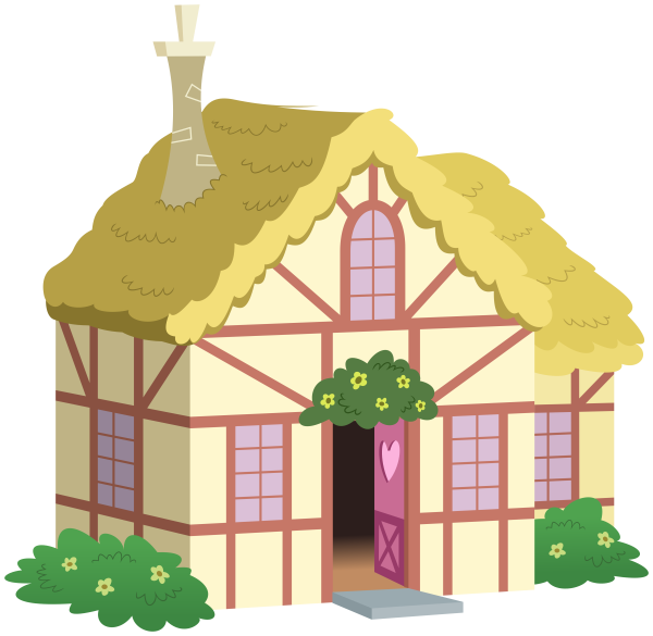 Домик из мультика