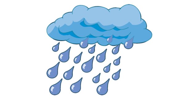 Дождик мультяшный