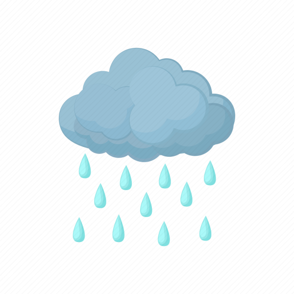 Тучка с дождем