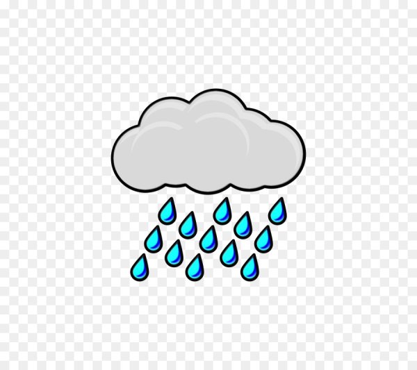 Тучка с дождем