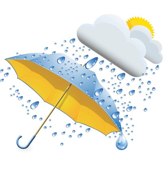 Тучка и зонтик