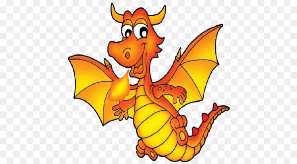 Дракон мультяшный