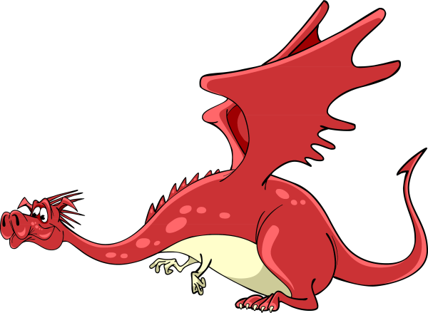 Дракон мультяшный