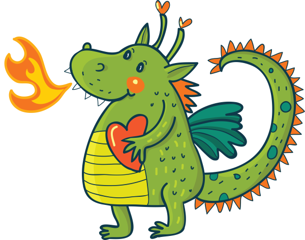 Рисунок дракончика