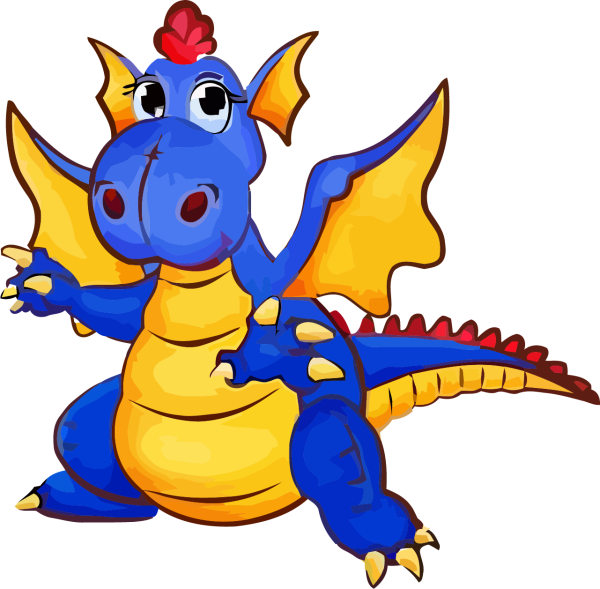 Драконы мультяшные