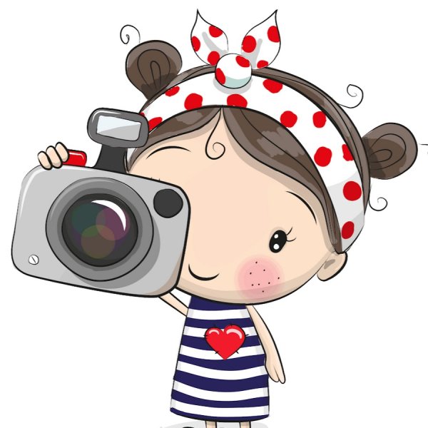 Девочка мультяшка