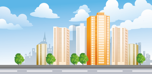 Изображение города для детей