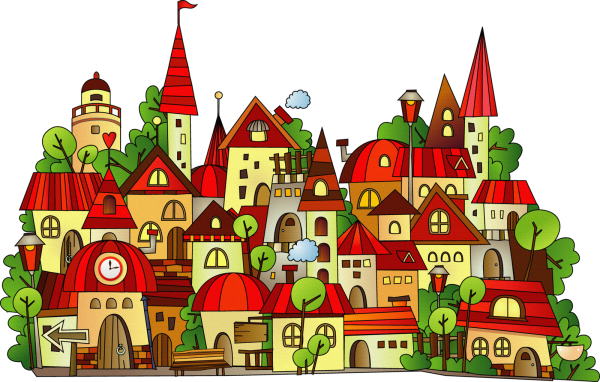 Сказочный город для детей