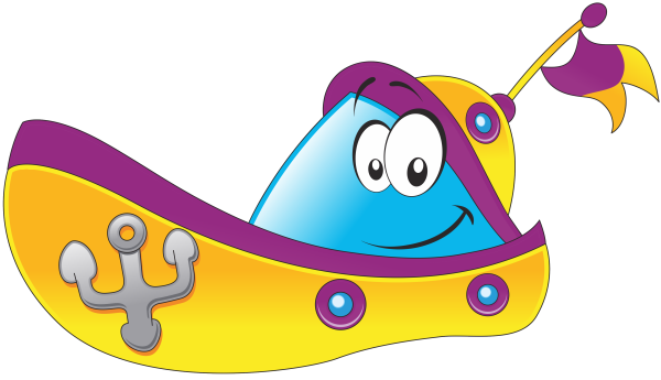 Кораблик с глазками