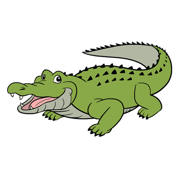 Alligator cartoon