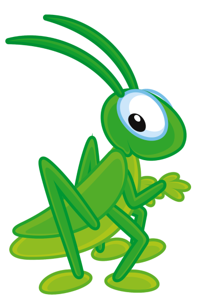 Кузнечик для детей