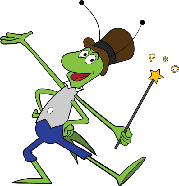 Герои мультика Пчелка Майя кузнечик