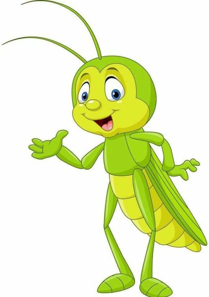 Кузнечик для детей