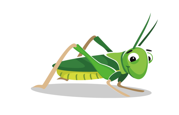 Нарисовать кузнечика