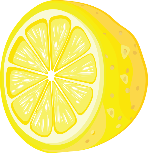Стилизованный лимон