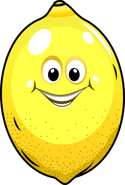 Лимончик с лицом