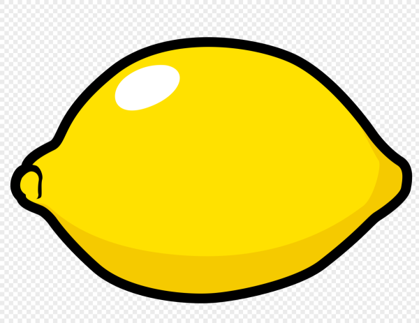 Лимон мультяшный