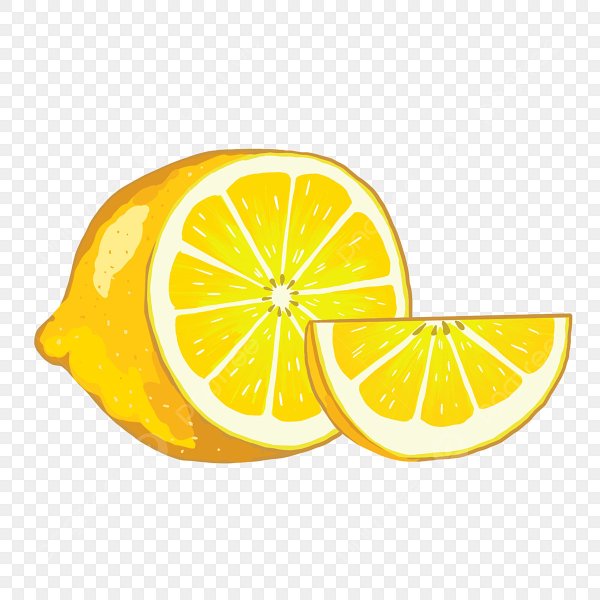 Долька лимона вектор
