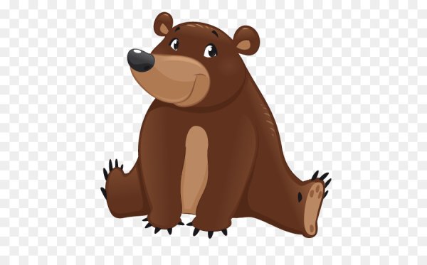 Медвежонок мультяшный