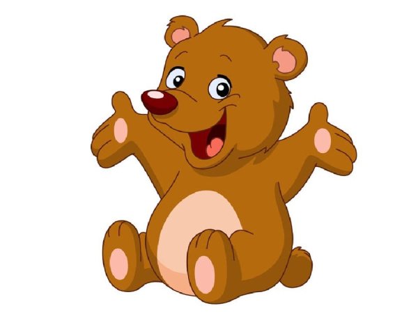 Весёлый мишка