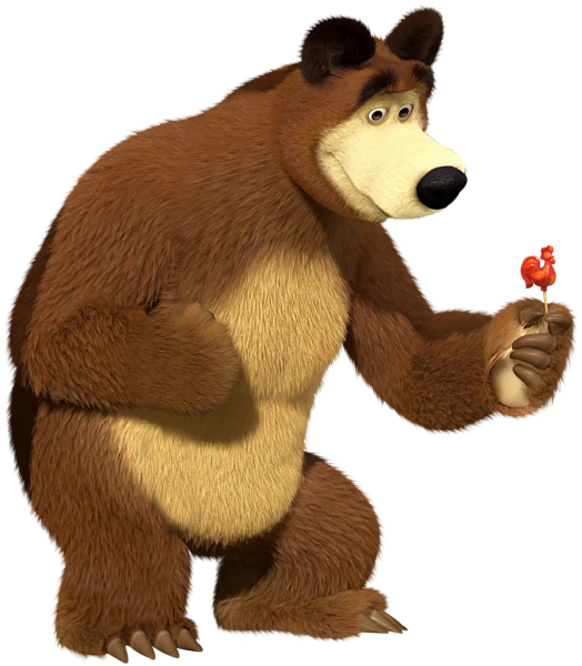 Персонажи мультфильма Маша и медведь