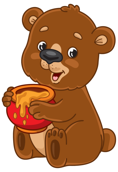 Медвежонок мультяшный