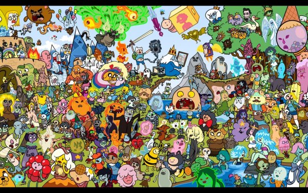 Время приключений герои