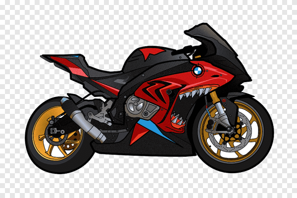 Мотоцикл рисунок