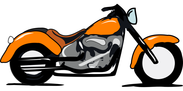 Мотоцикл мультяшный