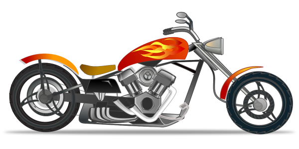 Мотоцикл вектор